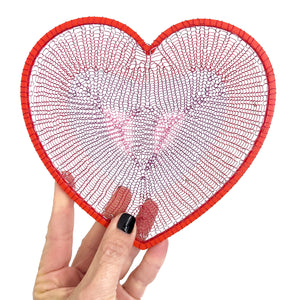 Unleash Your Creativity with a Large Heart Shape Loom: DIY Wire Crochet Wall Art Decorations