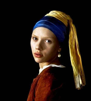 Girl with a Pearl Earring - DIY !