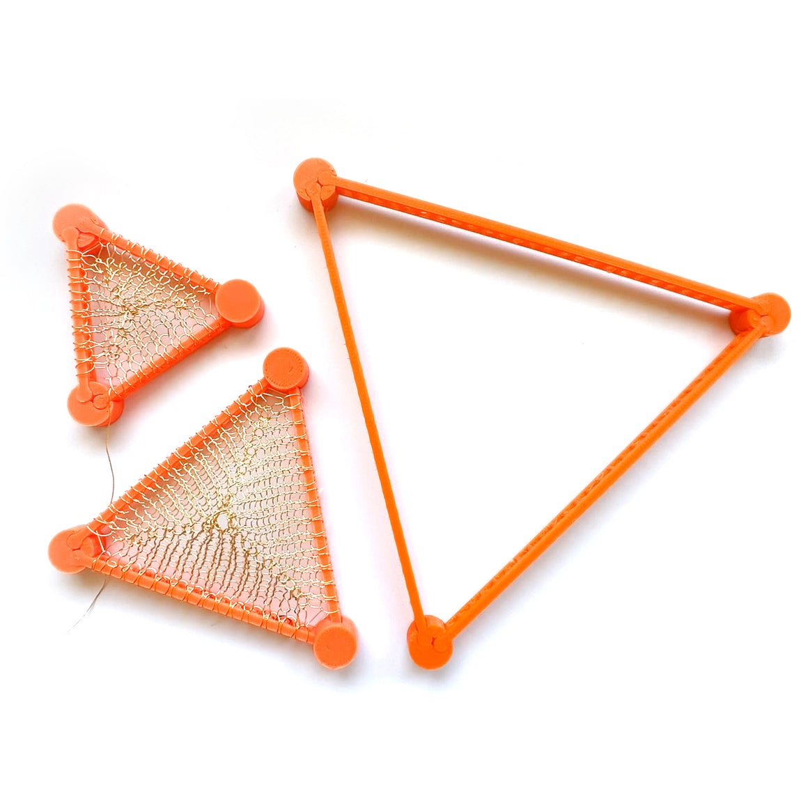 Polygon looms system, Wire crochet jewelry and home decor accessory