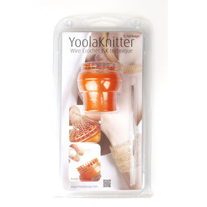 YoolaKnitter - Wire crochet knitter with automatic release - ISK knitter - Yooladesign