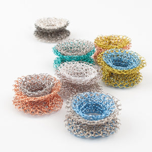 wire crochet spinners tutorial - Yooladesign