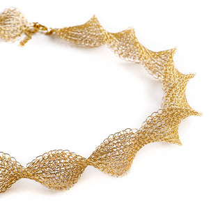 Wire crochet pattern of INFINITY necklace , Jewelry making PDF tutorial - Yooladesign