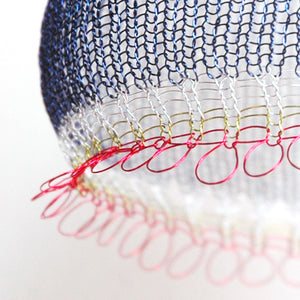 Wire crochet lampshades, PDF pattern tutorial by Yoola - Yooladesign