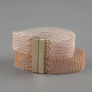 Multi strands flamingo bracelet - Yooladesign