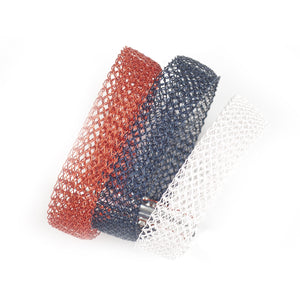 NAUTICAL  Layered Bracelet , white Blue & Red - Yooladesign