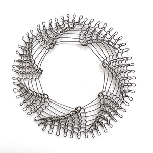 Pirouette pattern, Wire crochet partial tutorial