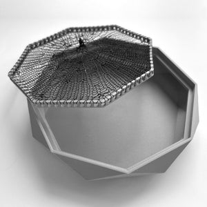 Polygon Large bowl with a lid, DIY KIT