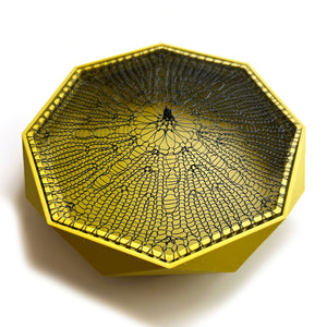 Polygon Large bowl with a lid, DIY KIT - yooladesign
