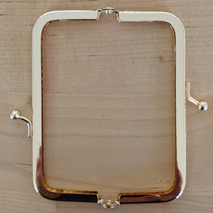 Purse frame with holes - Clearance