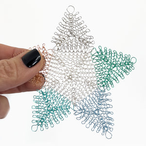 Polygon looms system, Wire crochet jewelry and home decor accessory