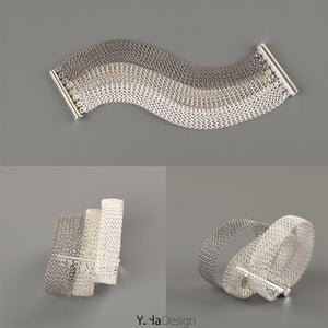 4 way to wire crochet an Ombre Bracelet