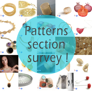the new wire crochet patterns section - Yooladesign