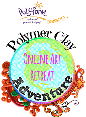 Polymer Clay Adventure 2017 ! I'm teaching here .... :)