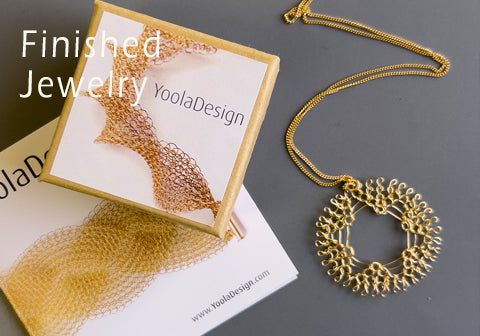 Finished Wire Crochet Jewelry