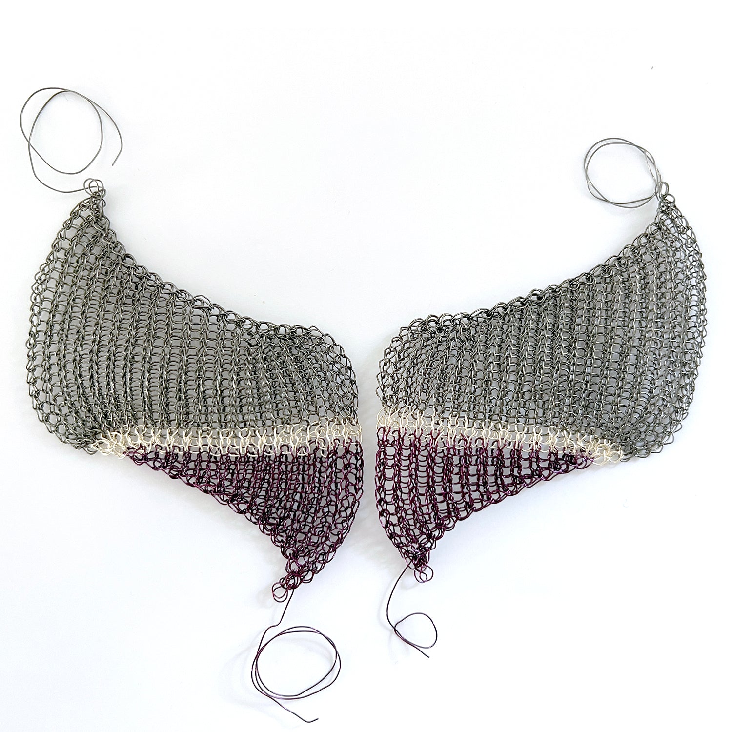 Fornitura di gioielli unici - 2 pezzi asimmetrici shogun