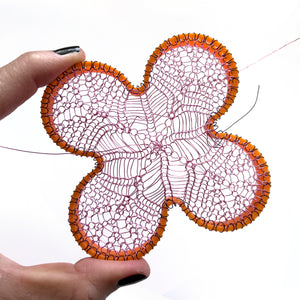 L Flower-Shaped Crochet Loom Tool: Unlock Your Creative Potential and Craft Unique and Eye-Catching Wire Jewelry- YoolaDesign