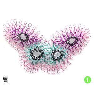 hwo to crochet a butterfly - YoolaDesign