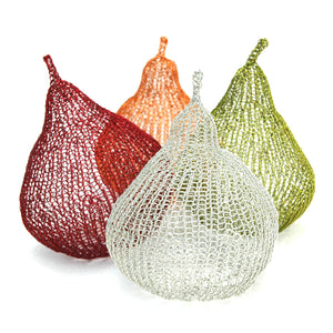 How to wire crochet a Pear - DIY kit