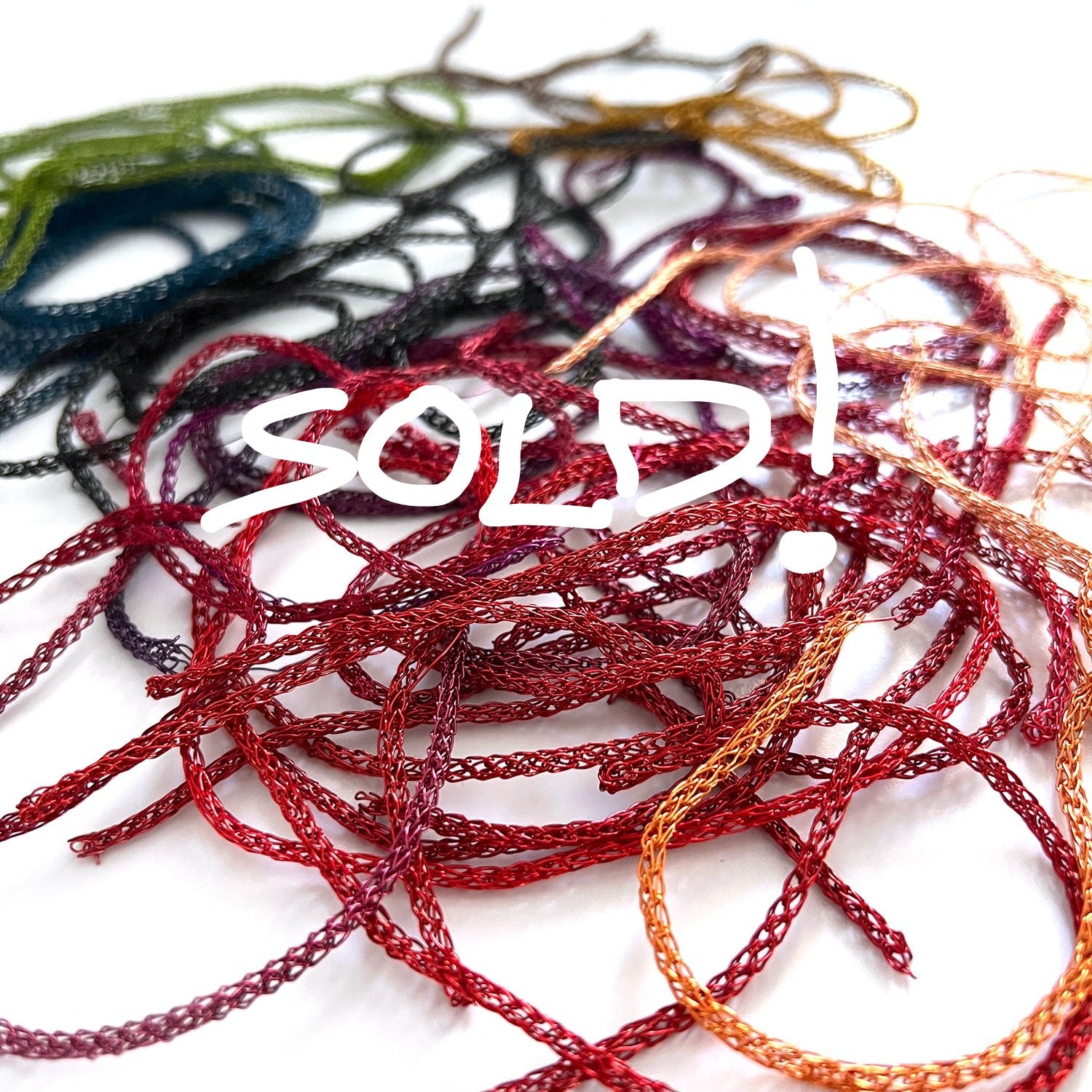 Scorta di tubi lavorati a maglia - SOTTILE