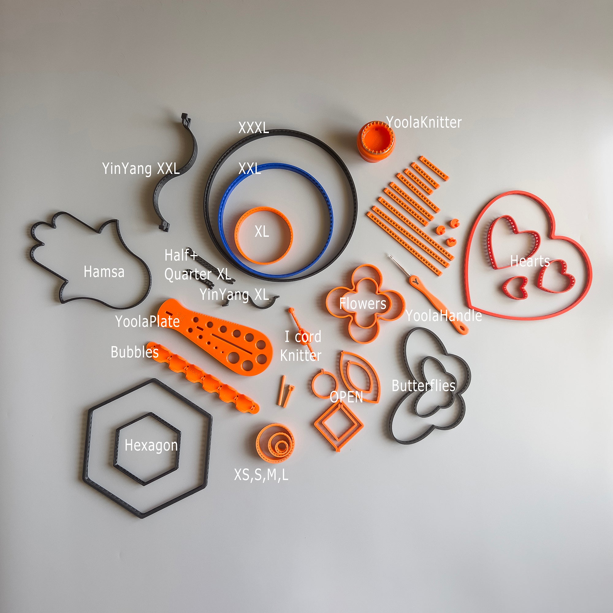 Yoola Tools set giant Pack - 35 tools in one pack