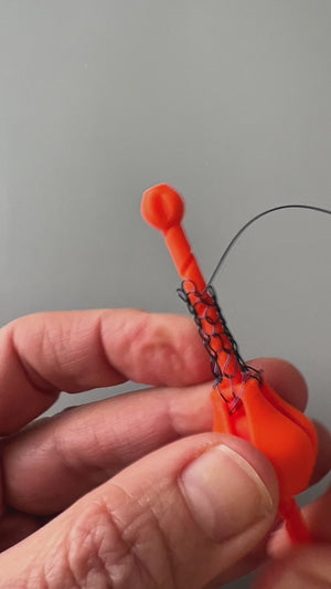 YoolaKnitter - Tejedora de crochet de alambre con liberación automática - Tejedora ISK