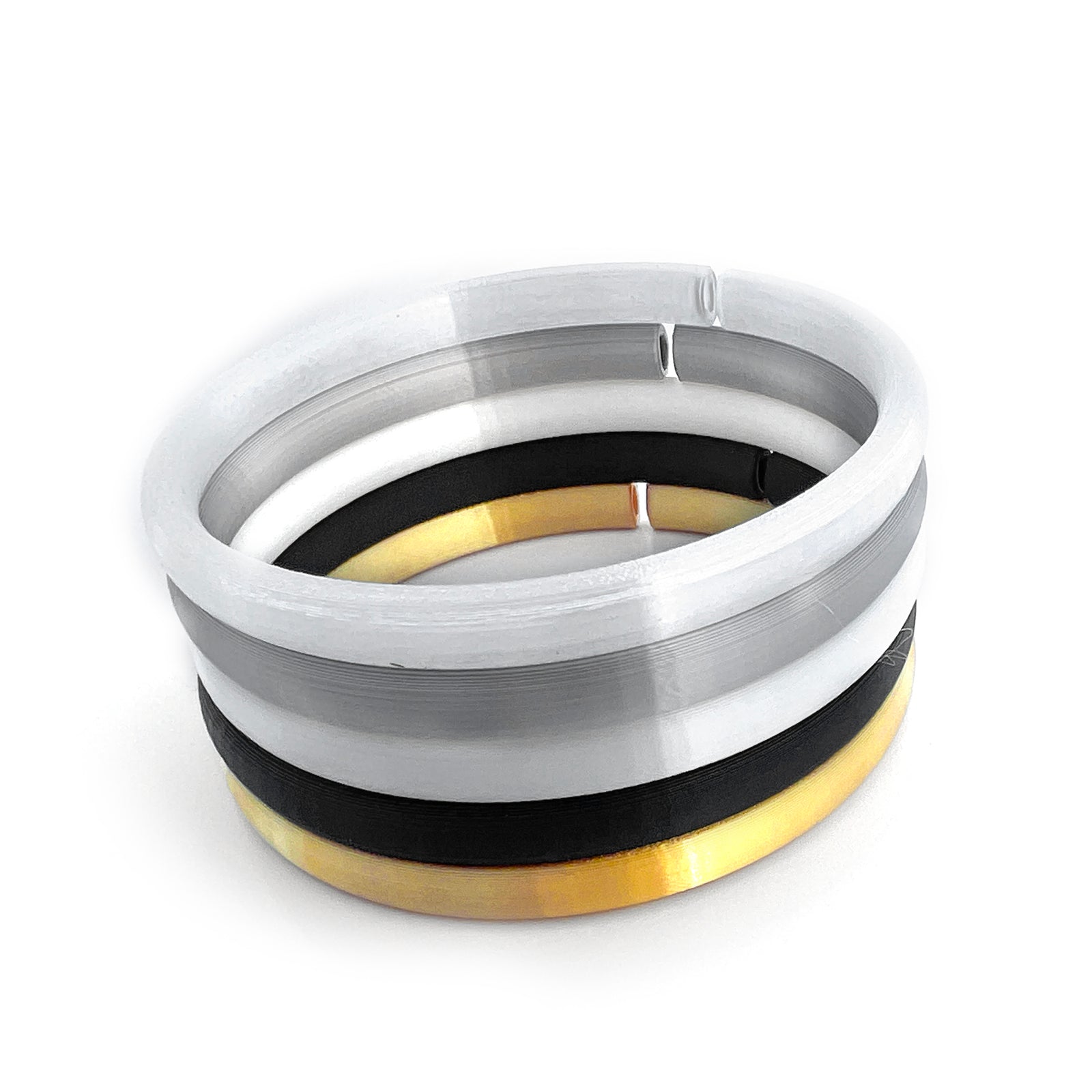 Pulseras en blanco - Delgadas