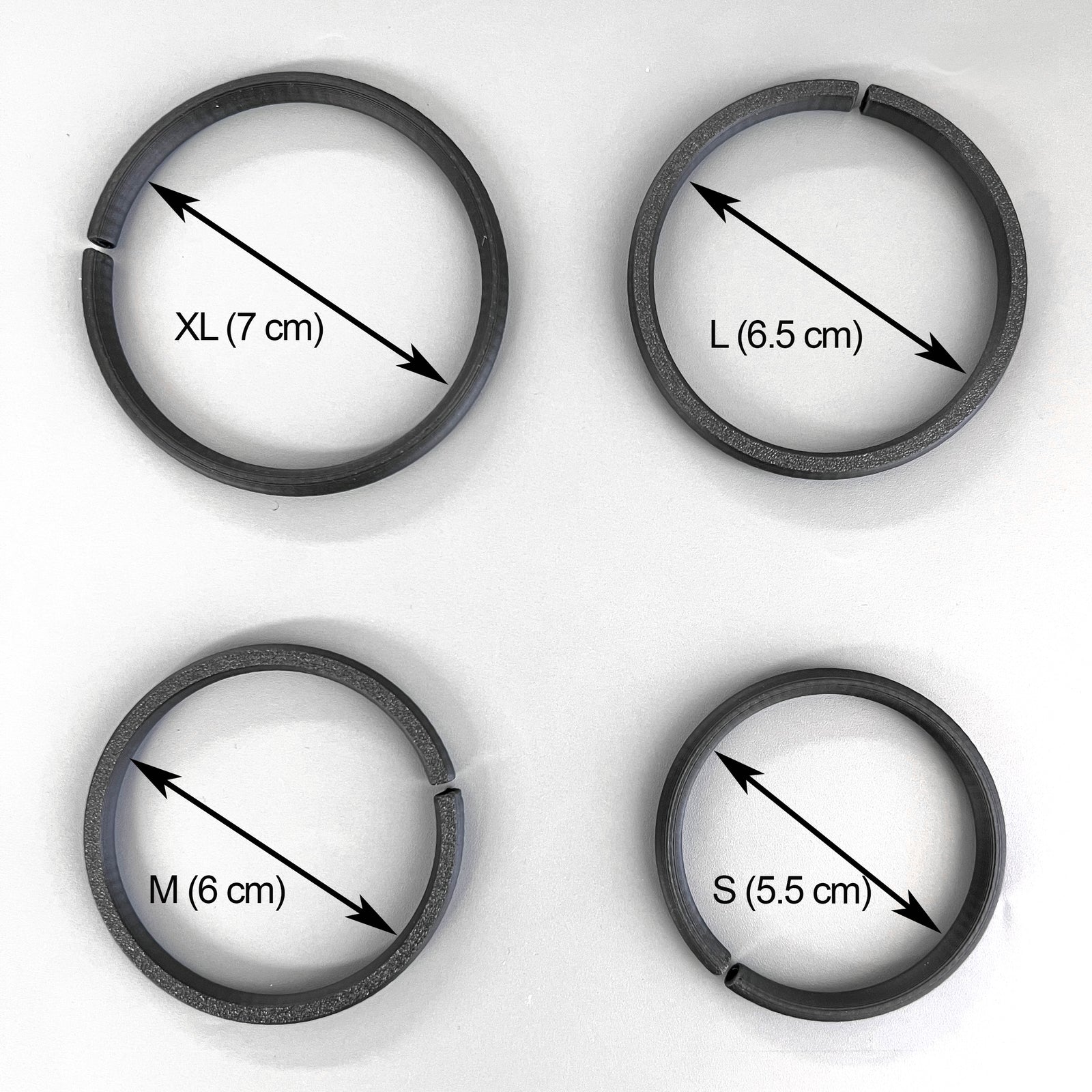 Pulseras en blanco - Delgadas