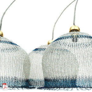 Wire crochet lampshades, PDF pattern tutorial by Yoola - Yooladesign