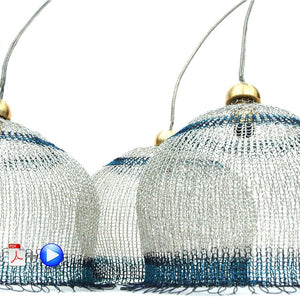 pendant light wire crochet pattern- Yooladesign