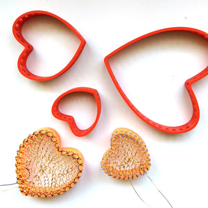 HEART shape wire crochet looms - YoolaDesign