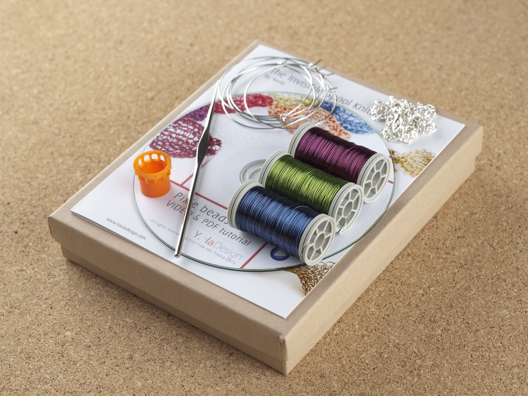 Wire crochet supply - a set of XS crochet hooks by YoolaDesign. -  Yooladesign