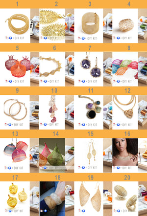 Personalized jewelry making Kit - Pick your kit combination - Yooladesign