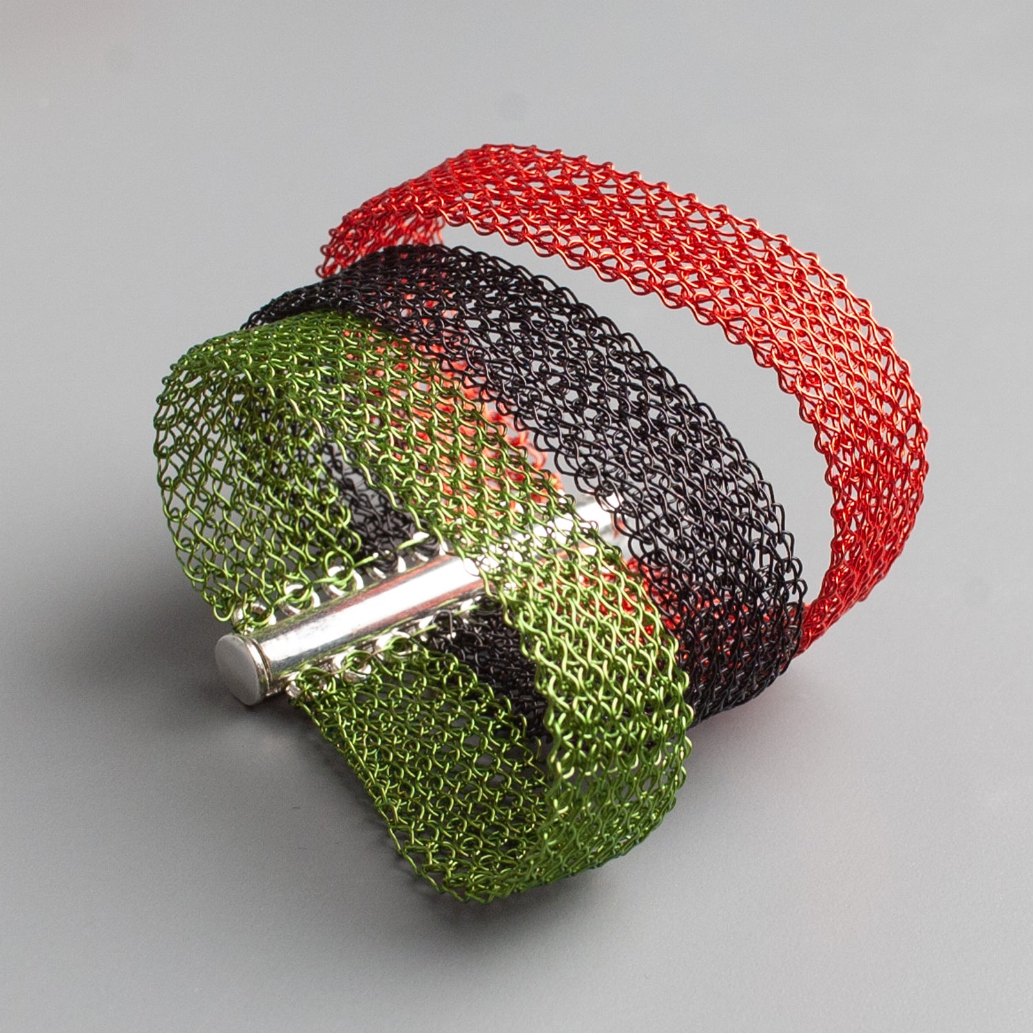 Louisville COLOR EDITION Wire Charm Expandable Bangle Bracelet 