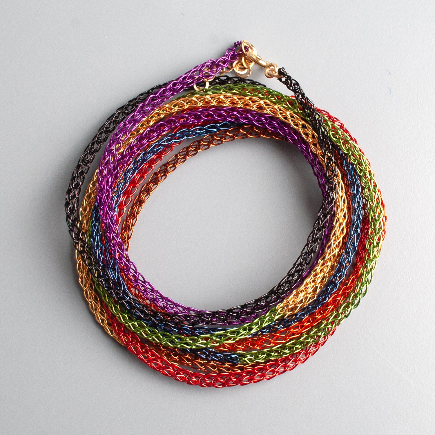 Layering Bracelet - Wire Jewelry pattern - Yooladesign