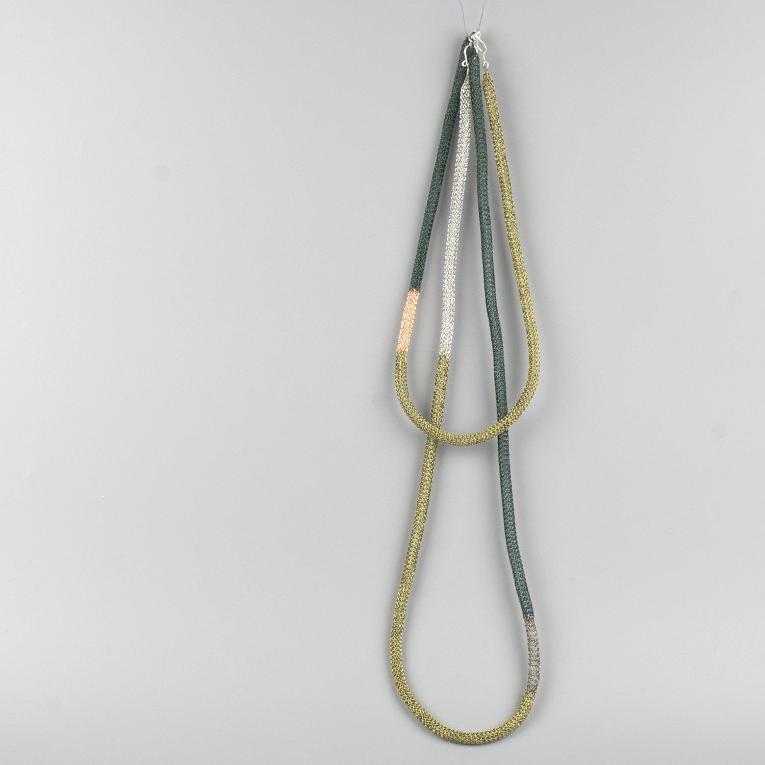 Olive green statement necklace online