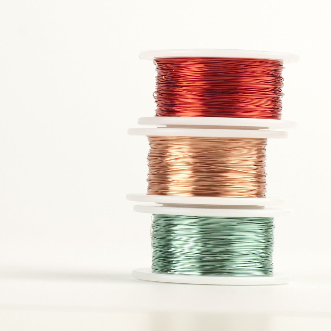 Craft Wire -  Spring 2016 colors - Extra long 3 spools - 120 feet each - Yooladesign