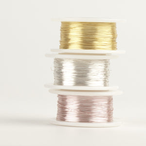 Premium Craft Wire, Pick your jewelry wired colors, Extra long spools 120 feet each - Yooladesign