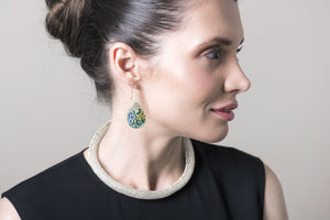 PCA drop earrings pattern - Yooladesign