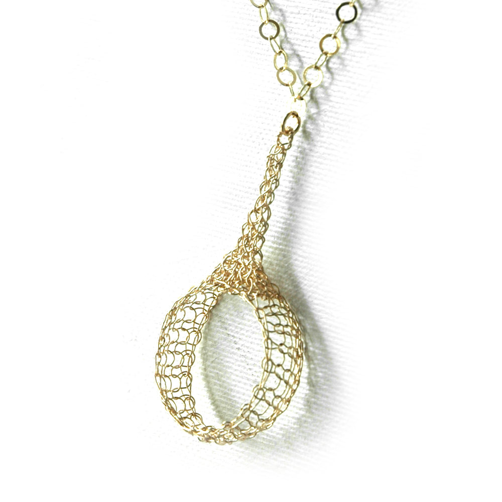 Ethnic crocheted pendant - Yooladesign