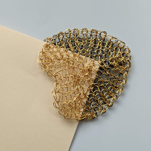 HEART bookmark  Wire Crochet pattern - YoolaDesign