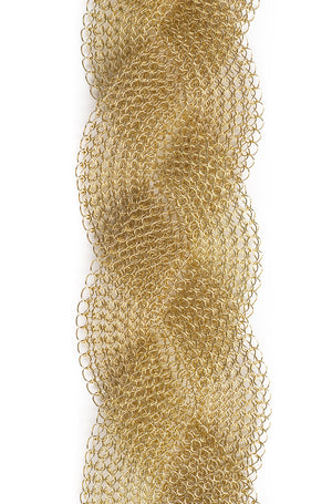 Braided Bracelet Wire Crochet PDF pattern, wire crochet tutorial , jewelry making instructions - Yooladesign
