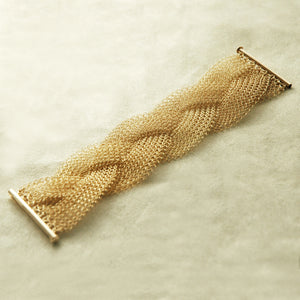 Braided Bracelet Wire Crochet pattern, wire crochet VIDEO tutorial , jewelry making instructions - Yooladesign