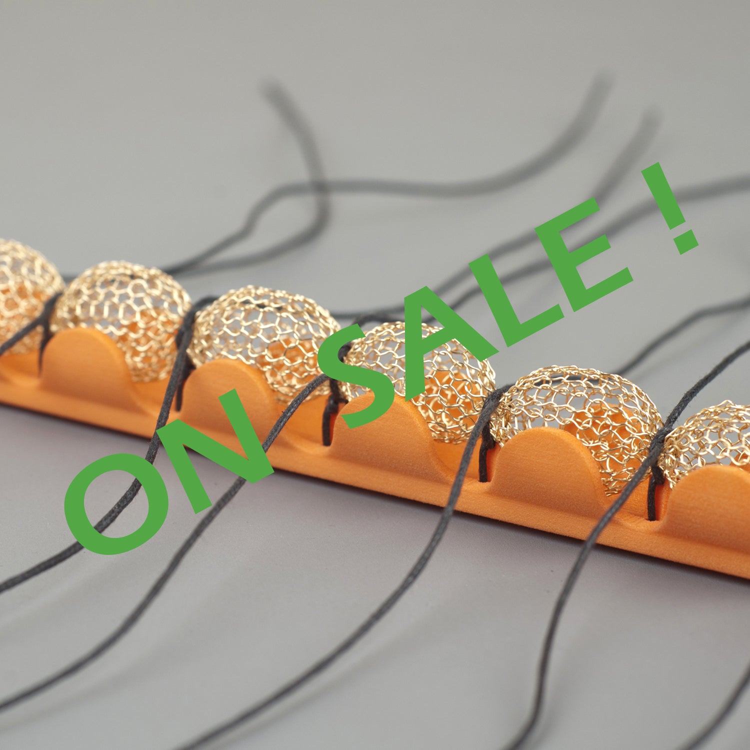 Bubble necklace mold - Wire crochet tool