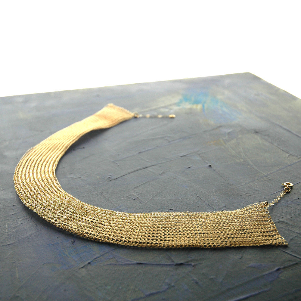 1967 Cleopatra link 14k solid gold necklace - Finland by Nils Westerba –  penelopepenelope