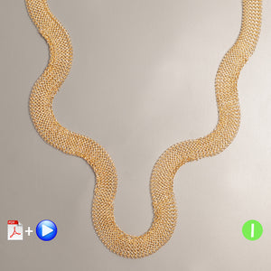 long necklace wire crochet pattern - Yooladesign