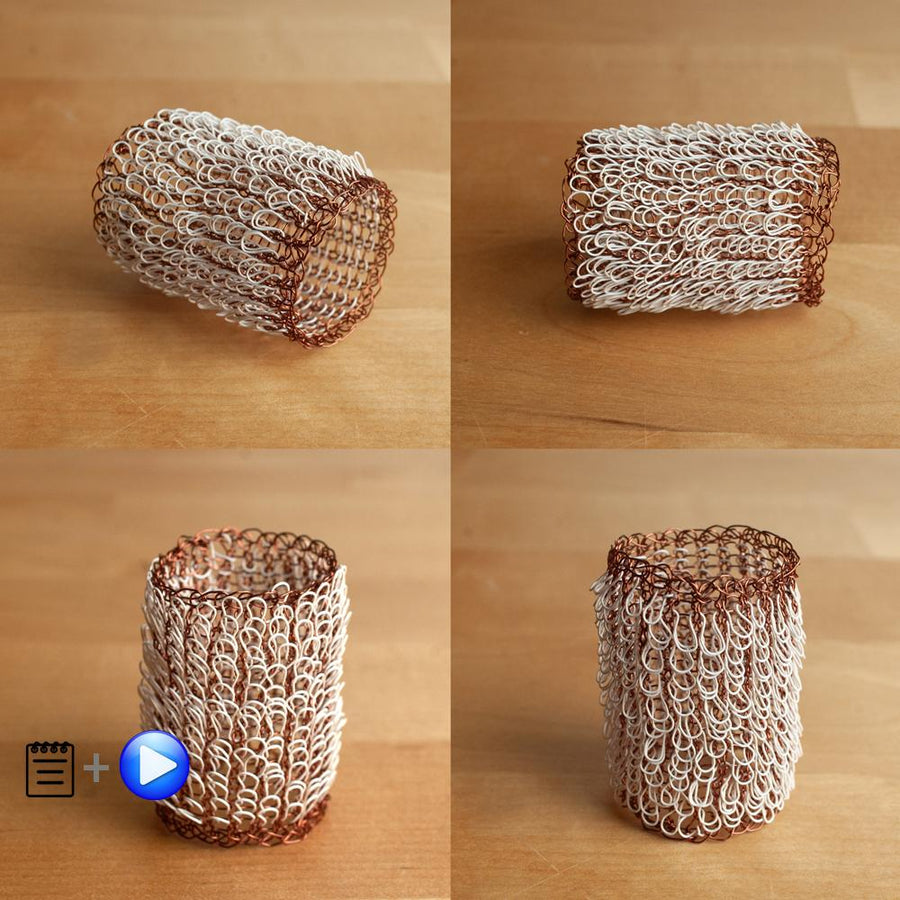 wire crochet meramid textrure instructions - Yooladesign