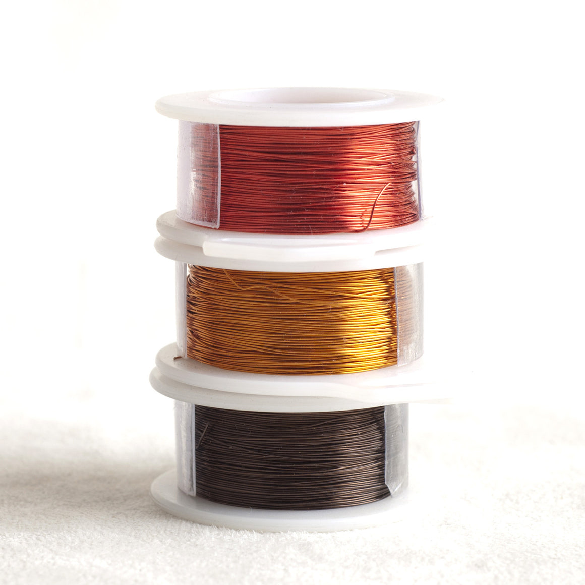 Color wire, artistic wire for wire crochet - Earth colors - Yooladesign