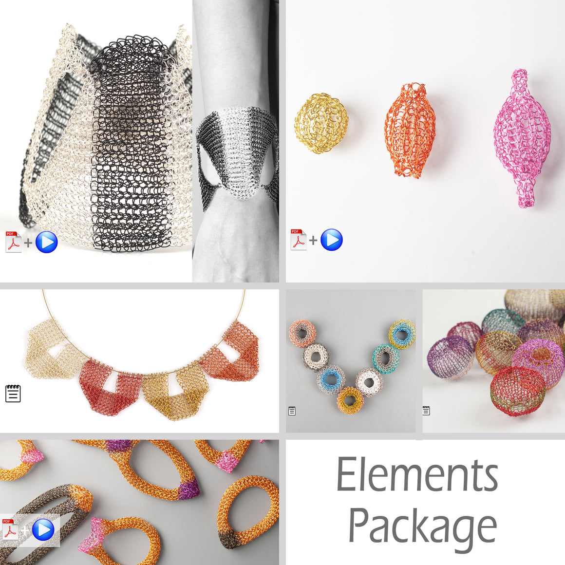 Wire crochet patterns - yooladesign