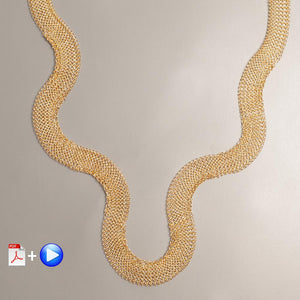 long necklace wire crochet pattern - Yooladesign