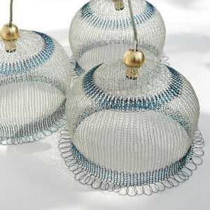 Wire Crochet Handmade Icy Lampshade  - Home Design - Yooladesign